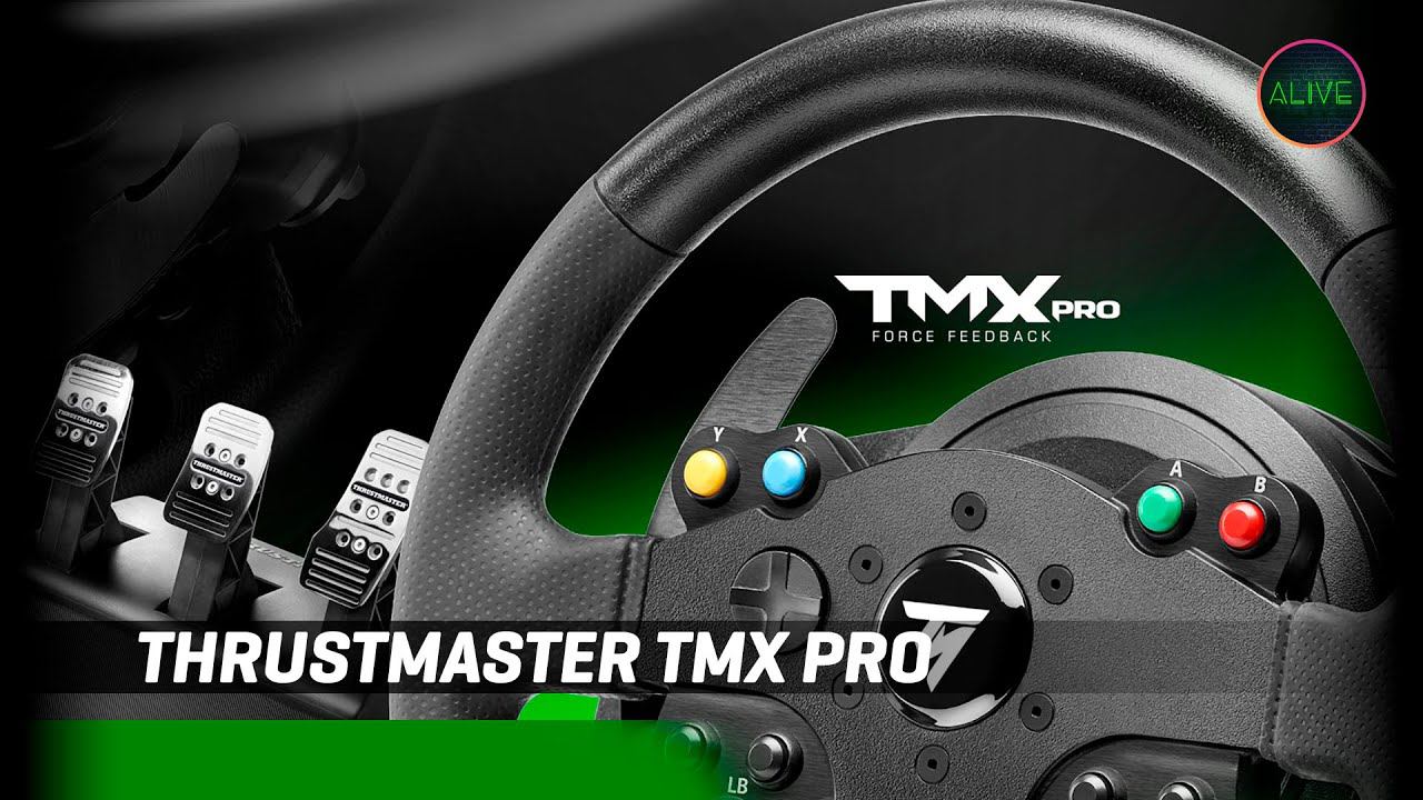МОЙ НОВЫЙ РУЛЬ - THRUSTMASTER TMX PRO - ОБЗОР