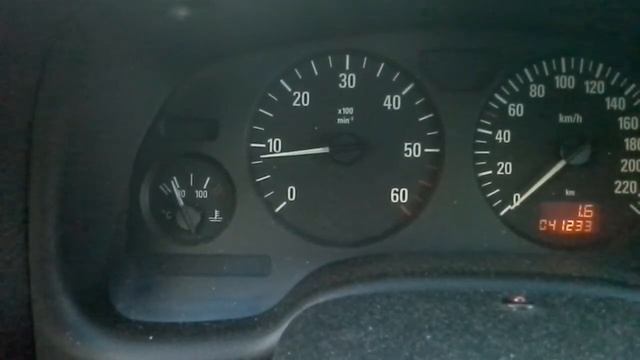 Плавающие обороты ХХ опель астра G дизель Y17dti