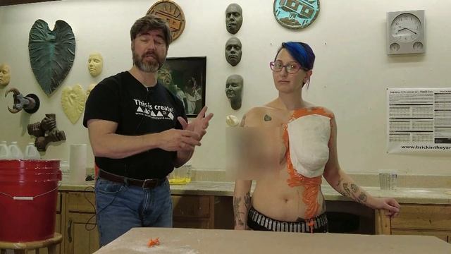 CopyCat Silicone Lifecast For Simple Anatomical Model