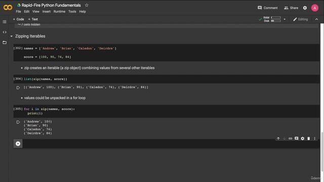 23. Zipping Iterables смотреть онлайн