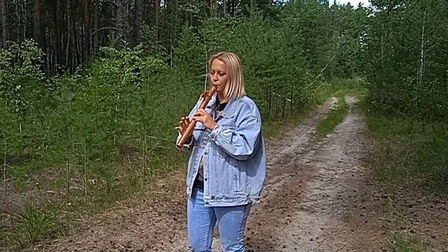 Native American flute in the forest (Пимак и лес) смотреть онлайн