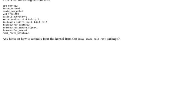 Raspberry Pi: Raspbian Kernel and initramfs смотреть онлайн