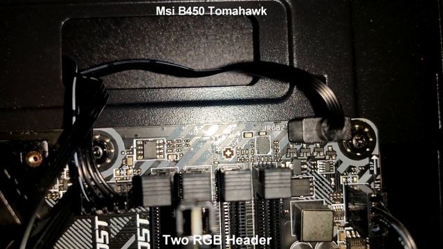 How to connect Msi B450 Tomahawk RGB Header смотреть онлайн