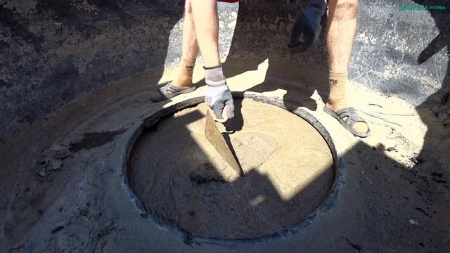 КЛЕЮ Покрышку от К 700 для полива.Железнение БЕТОНА. смотреть онлайн