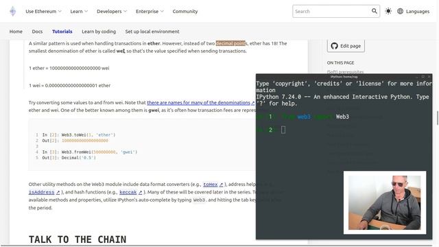 Blockchain & Ethereum Python Web3.py смотреть онлайн