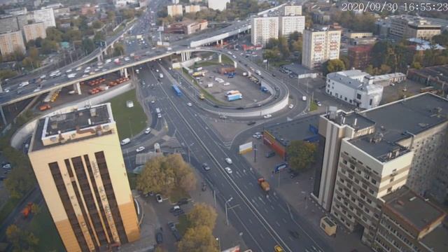Москва - Нижегородская улица - веб камера 30.09.2020, 13:56