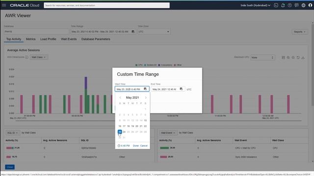 Oracle Cloud Infrastructure Database Management Service AWR Viewer смотреть онлайн