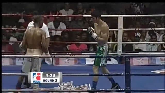 69kg Roniel IGLESIAS (Domadores de Cuba) vs Hector Andres REYES (Mexico Guerreros) смотреть онлайн