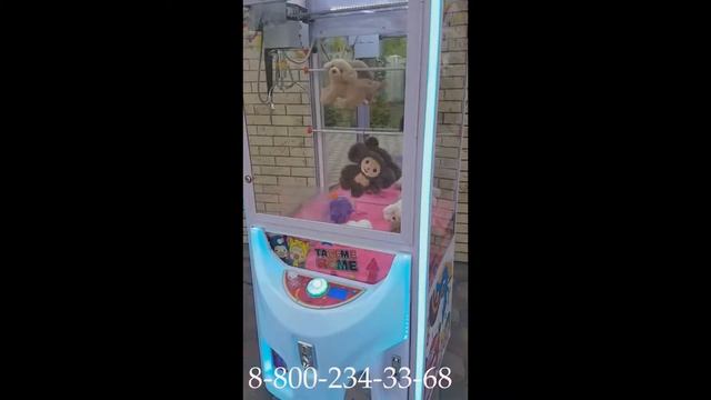 "CrazyToy 2" Призовой автомат Кран-Машина смотреть онлайн