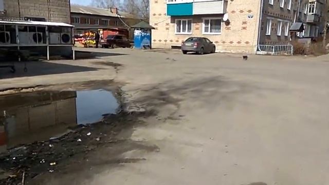 Дороги города Меленки. Микрорайон Черемушки, магазин Магнит смотреть онлайн