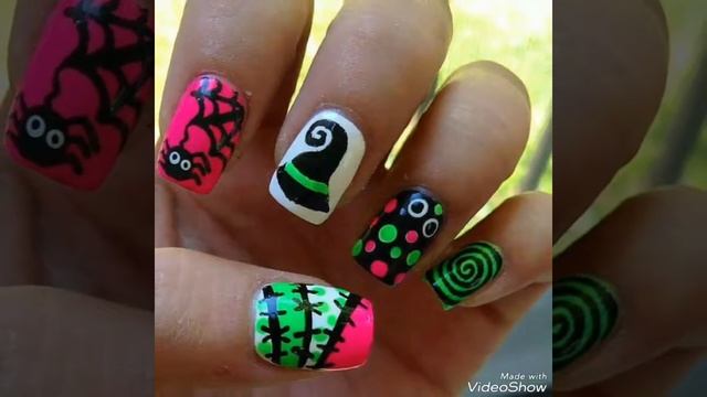 Идеи маникюра на Halloween ??? смотреть онлайн