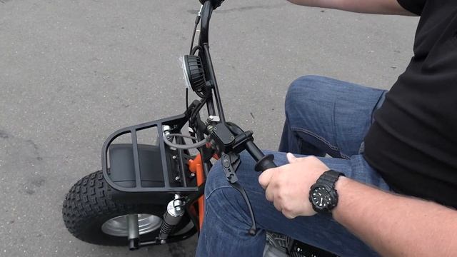 Высокий руль для мотоцикла Скаут-Сафари 3. Для людей ростом от 180 см. смотреть онлайн