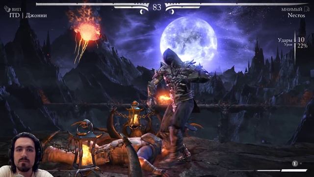 Necros против Johnny in the Dark #2 - Убойный Сет в Mortal Kombat X смотреть онлайн