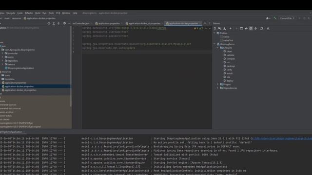 Docker Hands-On - Spring boot, MySQL, Nginx - Demo 1 смотреть онлайн