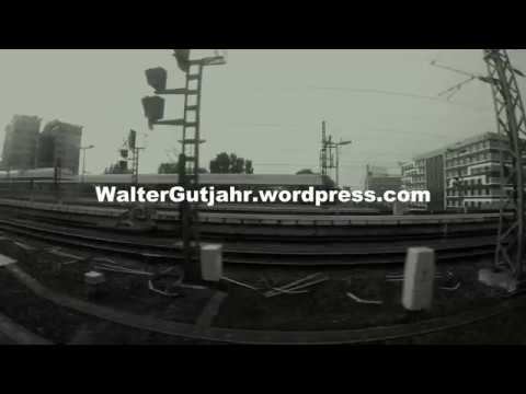 Берлин 70 лет спустя. Вид из окна городской электрички. Часть 1.