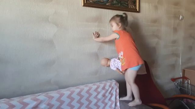 Мастер класс от Анастасии . Как правильно баловаться. В конце всё-таки допрыгалась. смотреть онлайн