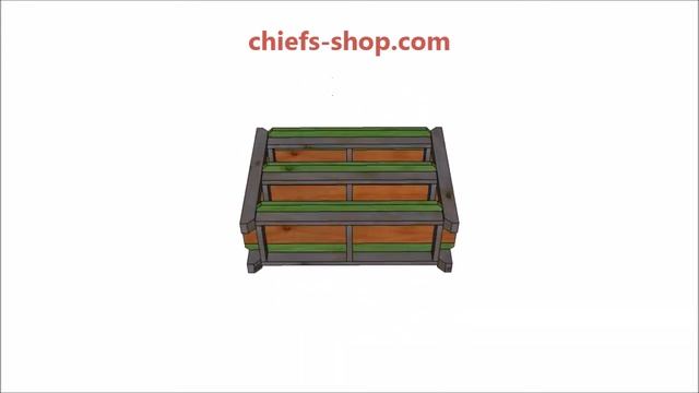 Chief's Shop Sketch of the Day: Garden Shelves смотреть онлайн
