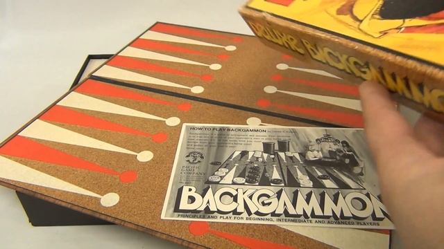 Vintage 1973 Deluxe Backgammon and Checkers Pleasant Times Game Company Board Game смотреть онлайн