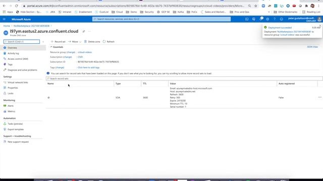 Manual Azure PrivateLink Setup for Confluent Cloud смотреть онлайн