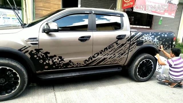 Ford Ranger XLT PREDATOR MUD SPLASH STICKER смотреть онлайн