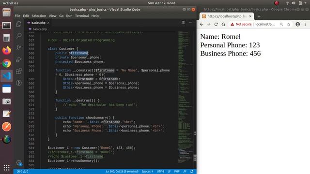 Basics of PHP Programming [Tagalog] 8: OOP смотреть онлайн