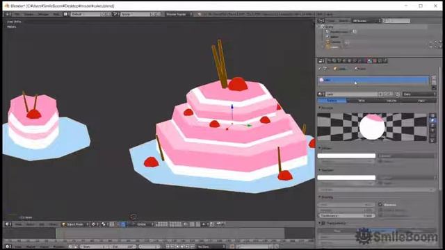 SMILE GAME BUILDER - Game Play 4 - How to Import Objects from Blender смотреть онлайн