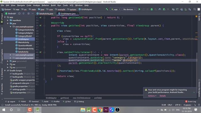 How to make an Quiz app android studio?(Part-8)| Hindi Tutorial 2019 смотреть онлайн