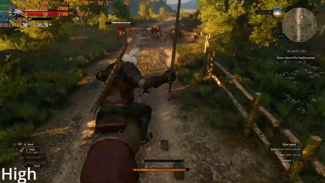 RX 480 8GB | witcher 3 4.0 Update All Settings FPS смотреть онлайн