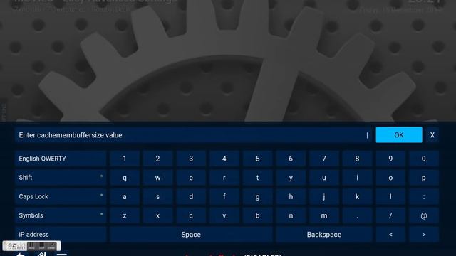 easy advanced settings postavljanje 100 mb cache za kodi смотреть онлайн