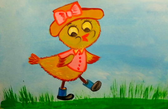 Как нарисовать сказку "Как цыплёнок голос искал" смотреть онлайн