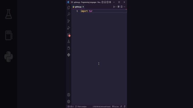 How to install turtle || Start with python turtle смотреть онлайн