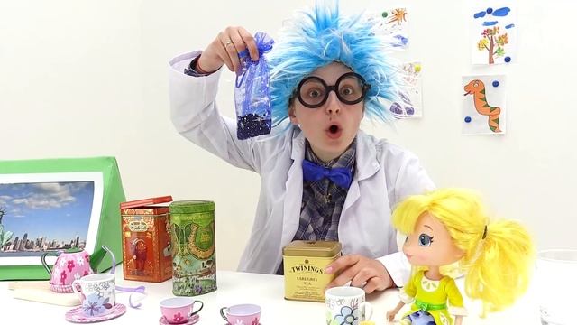 Кто придумал Чай в пакетиках? Шарлотта Земляничка и Профессор смотреть онлайн