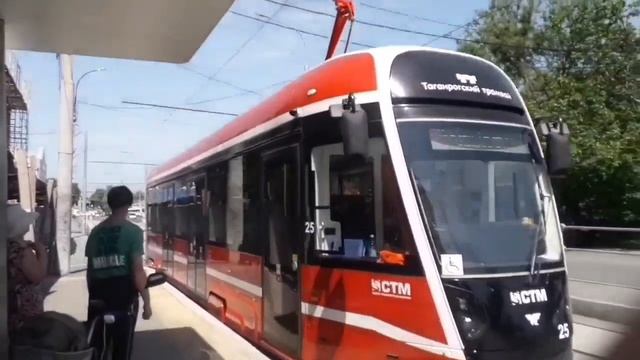 Новый трамвай номер 2. Таганрог. смотреть онлайн