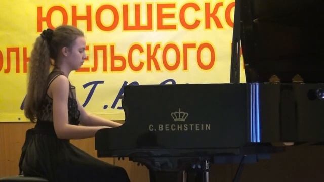 Ф.Шопен. Ноктюрн b-moll, N1 op.9 Дарья Гузеева, 12 лет. смотреть онлайн