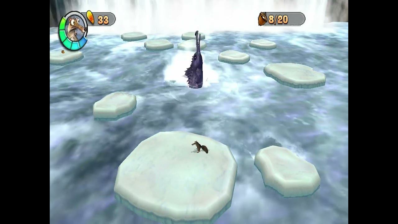 Ледниковый период 2 - 17 часть Крысобел прыгает по плавучим ледникам смотреть онлайн