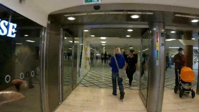 Stockholm Central Train Station Walking Tour Sweden - 4K 60FPS