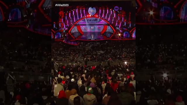 El incómodo momento de la comediante Laila Roth en #Viña2023 смотреть онлайн