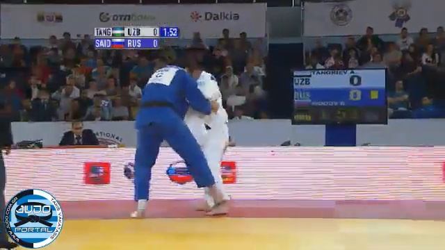 Judo Grand Slam Moscow 2012 Semifinal +100kg TANGRIEV (UZB)-SAIDOV Renat (RUS) смотреть онлайн
