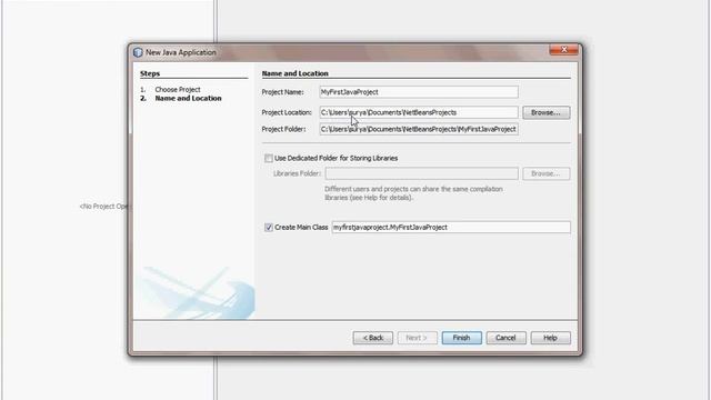 Java Programming Creating Project in Netbeans IDE смотреть онлайн