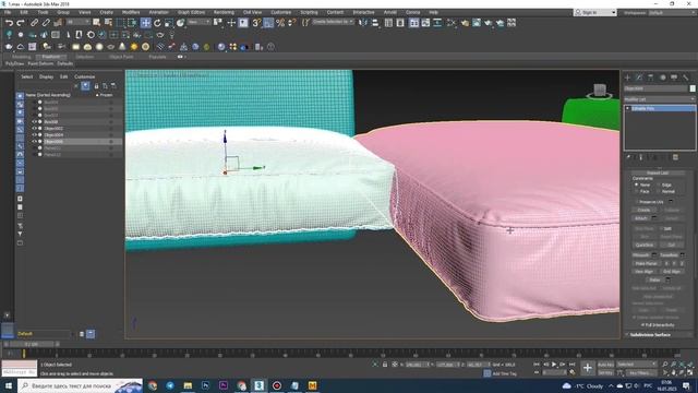 3ds max modeling tutorial | Sofa KIVIK | corona renderer | 3ds max modeling смотреть онлайн