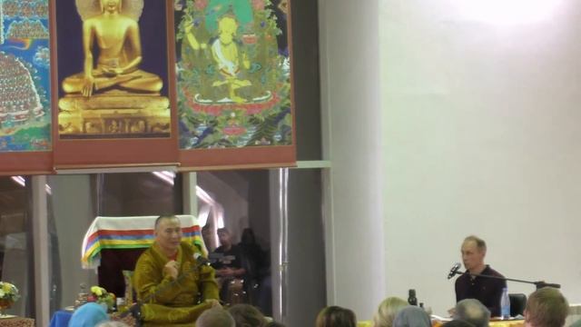УФА_20211015 (1/3) трансляция лекции Досточтимого Геше Джампа Тинлея в Уфе смотреть онлайн