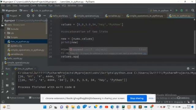 How to create list in python using IDE | Implementation of List Sequence in python смотреть онлайн