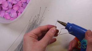 Гортензия из фоамирана мастер-класс