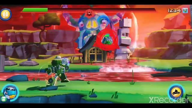 Hound And Jazz vs Unicron Boss (Angry Birds Transformers "Target: 2006" Event) смотреть онлайн
