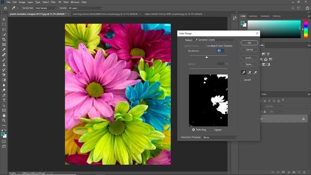 How to use Color Range in Adobe Photoshop - Urdu / Hindi смотреть онлайн