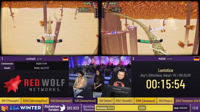 Lunistice [Any% (Glitchless, Hana)] by Lordmau5 and MoD366 - #ESAWinter23 смотреть онлайн