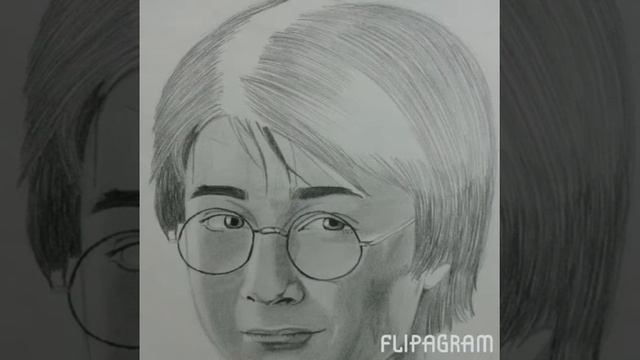 Drawing Harry potter by Ahmed mostafa смотреть онлайн