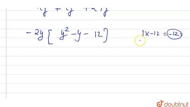 गुणनखंड कीजिए:-2y^3 +2y^2 + 24y | 8 | बीजीय व्यंजकों का भाग एवं गुणनखंड | MATHS | ASHOK PUBLICAT... смотреть онлайн