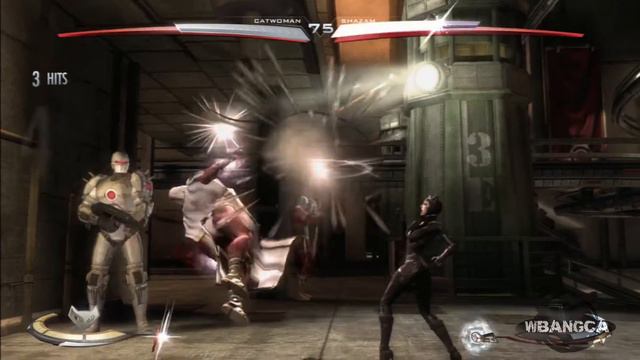 Injustice - Gods Among Us - Arkham City Catwoman Super Attack Moves Review [Ultimate Edition] смотреть онлайн