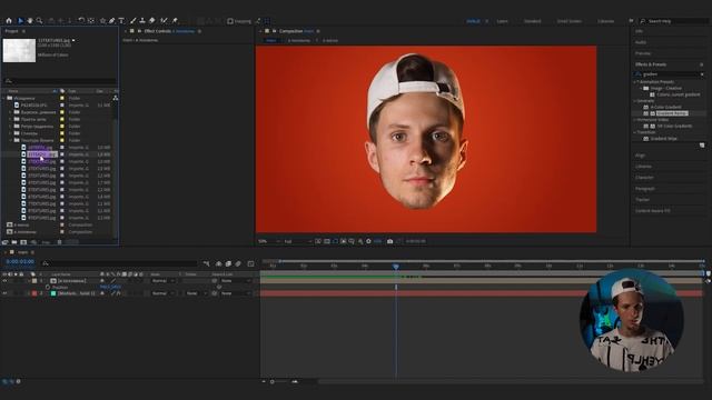 Базовый After Effects - Маски, Solid, эффекты, текстуры смотреть онлайн